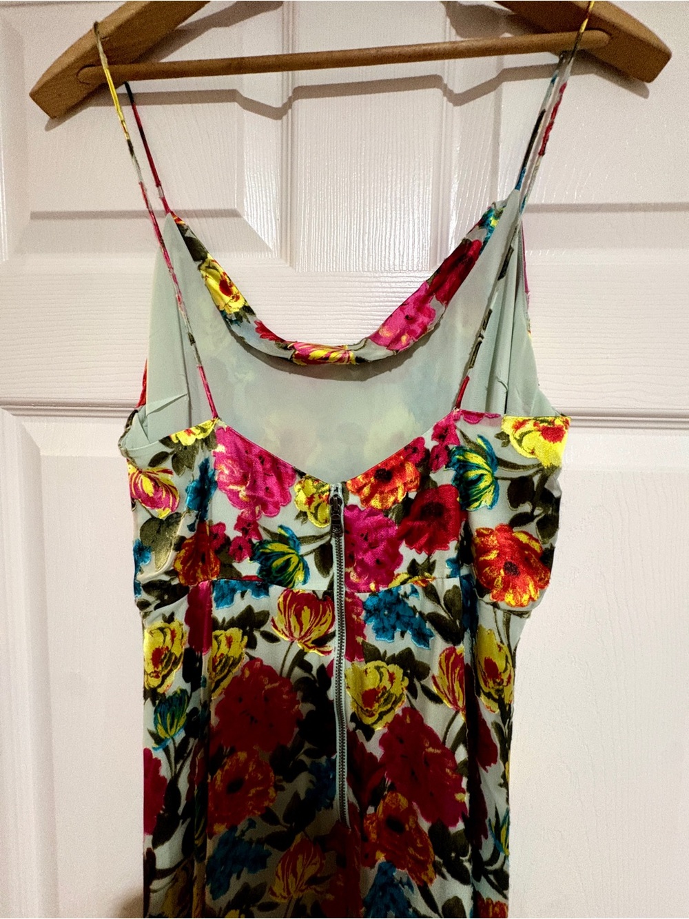 Alice + Olivia maxi dress size 6 floral print great condition no flaws - Picture 6 of 8